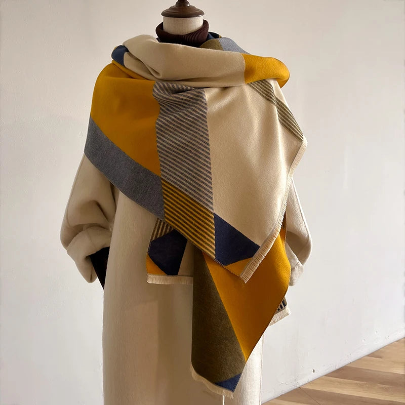 Vintage Thick Warm Scarf Wrap