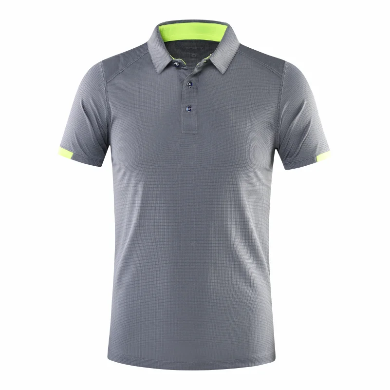 Customizable Diy Logo Quick-drying Polo Shirt For Men & Women Hiking Cycling Camping Outdoor Sports Group Clothing