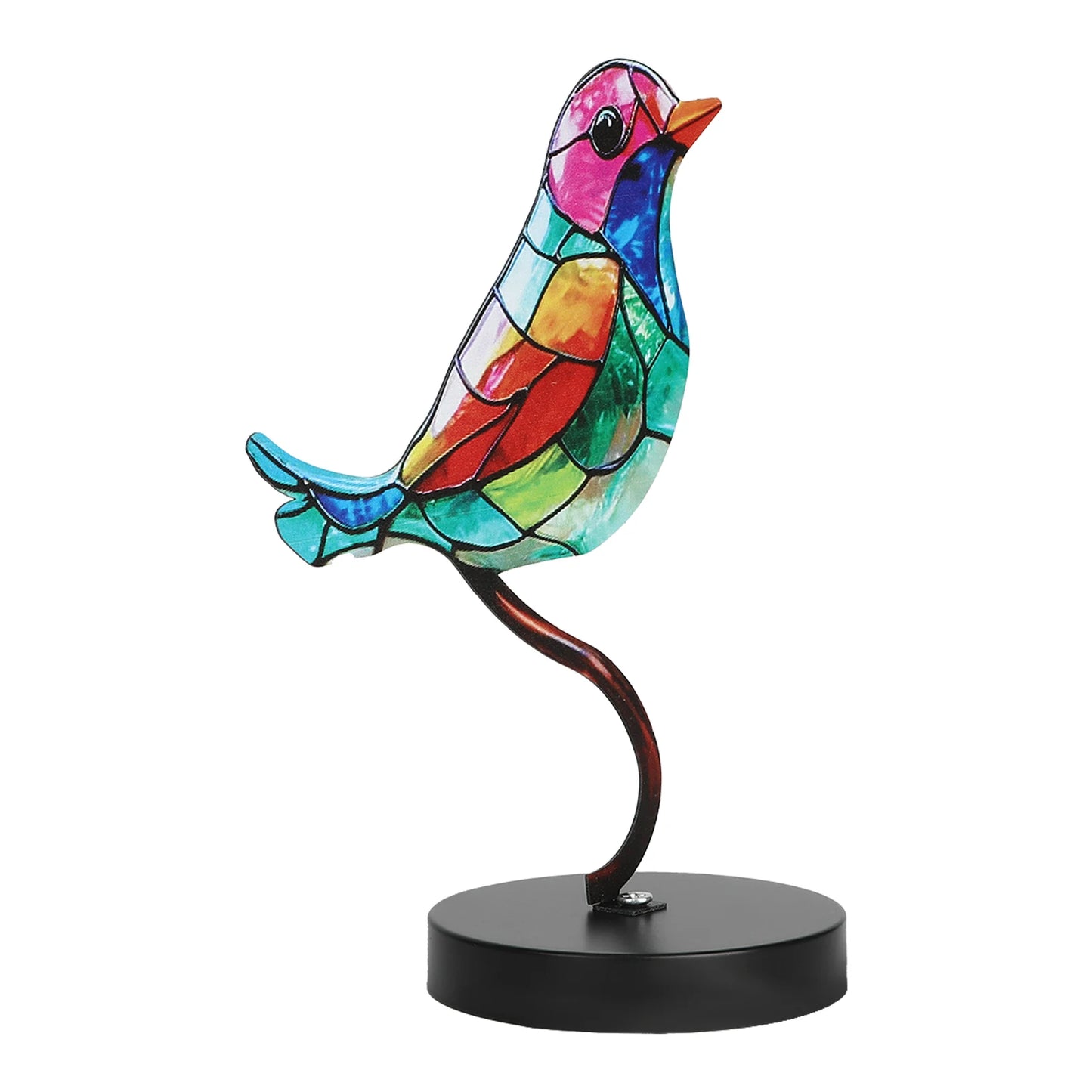 Metal Bird Sculpture Ornaments for Living Room Bedroom Decor