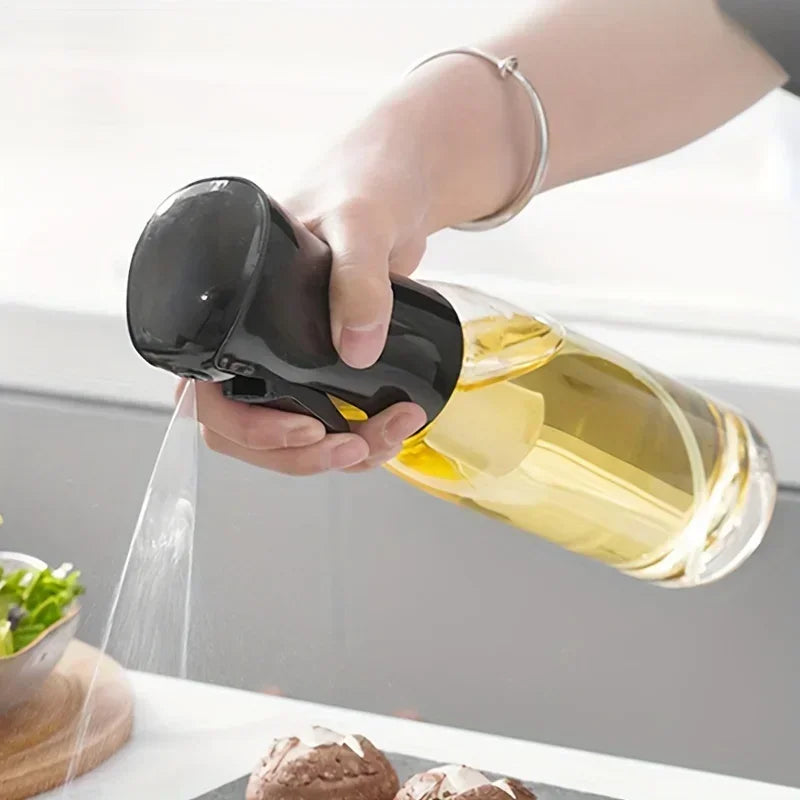 200/300/500ml Olive oil Spray Bottle Kitchen Cooking Dispenser Camping Baking Vinegar Soy Sauce Sprayer Containers