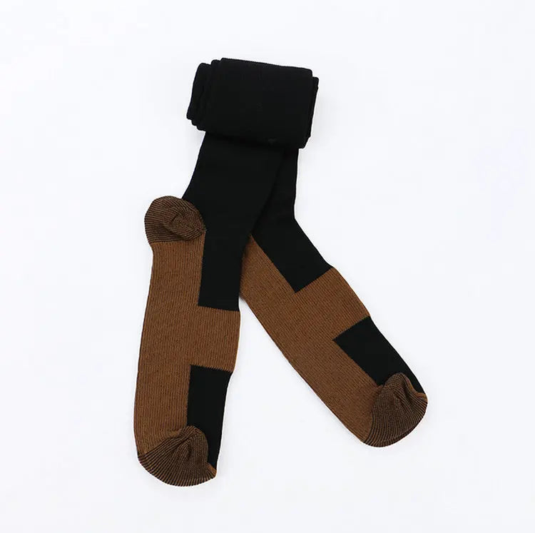 Copper Compression Men Women Socks Anti Fatigue Pain Relief Knee High Stockings 20-30 Athletic Pregnancy