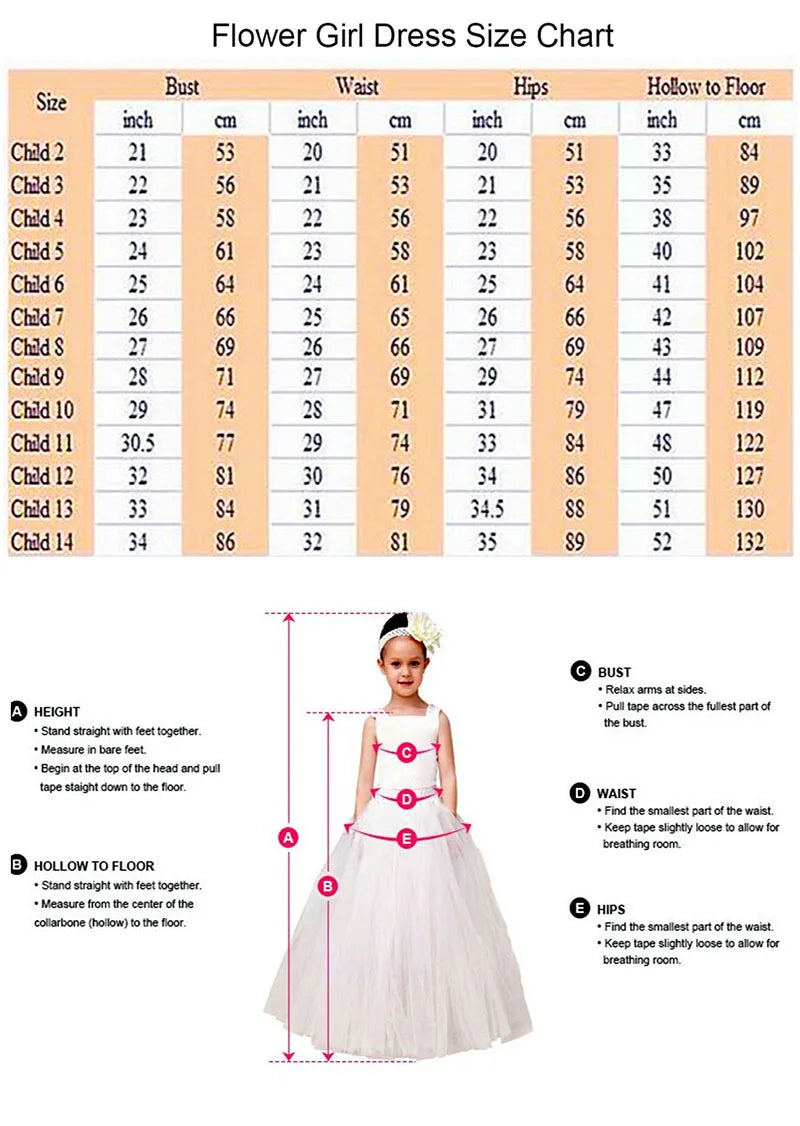 Elegant Puffy Sleeves Flower Girl Dresses for Wedding Robe A-Line First Communion Pageant Party Gowns