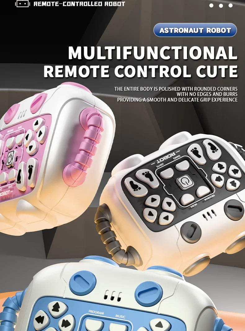 Intelligent remote control robot, interactive recording, lighting, music, dance toys, birthday gifts for boys and girls