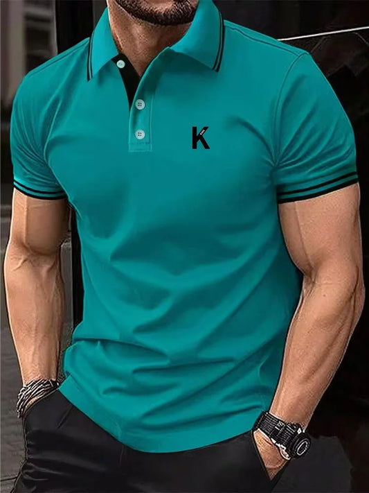 Men's Classic Short Sleeved Polo T-Shirt