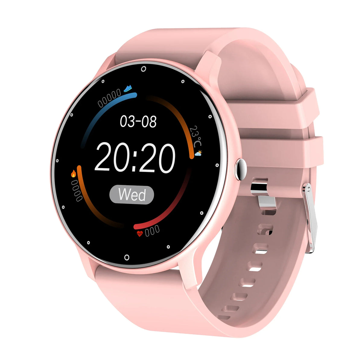 Men's Smart Watch – Full Touch Screen Fitness Tracker, Waterproof