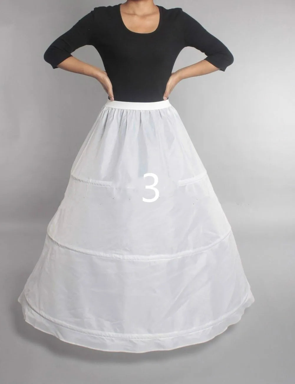 Bridal Wedding Petticoat Underskirt Prom Hoop Crinoline Fancy Skirt Slip 11 Styles Customized