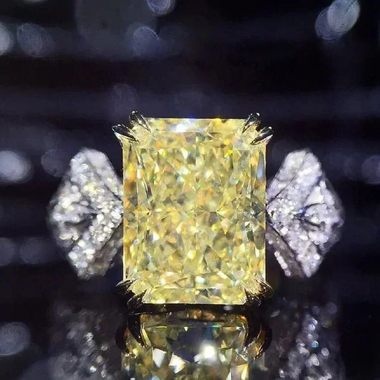 Gorgeous Exquisite High-end Women Crystal Zircon Rings