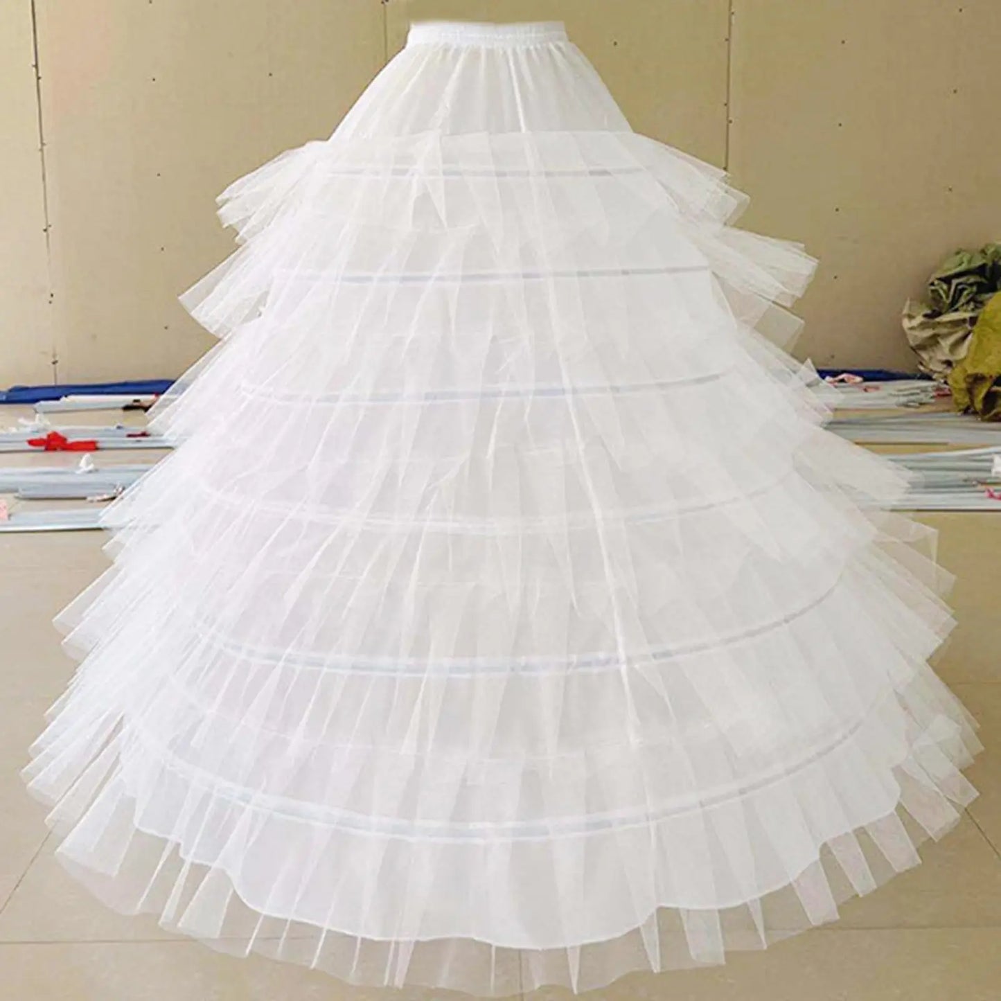 Bridal Wedding Petticoat Underskirt Ball Gown Crinoline Slip Underskirt Petticoats
