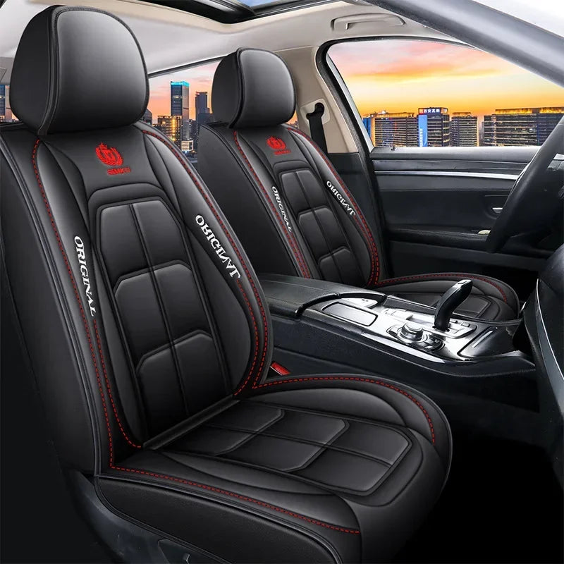 Car seat cushion four season universal new summer all inclusive seat cover leather ice silk car seat cushion fully enclosed seat