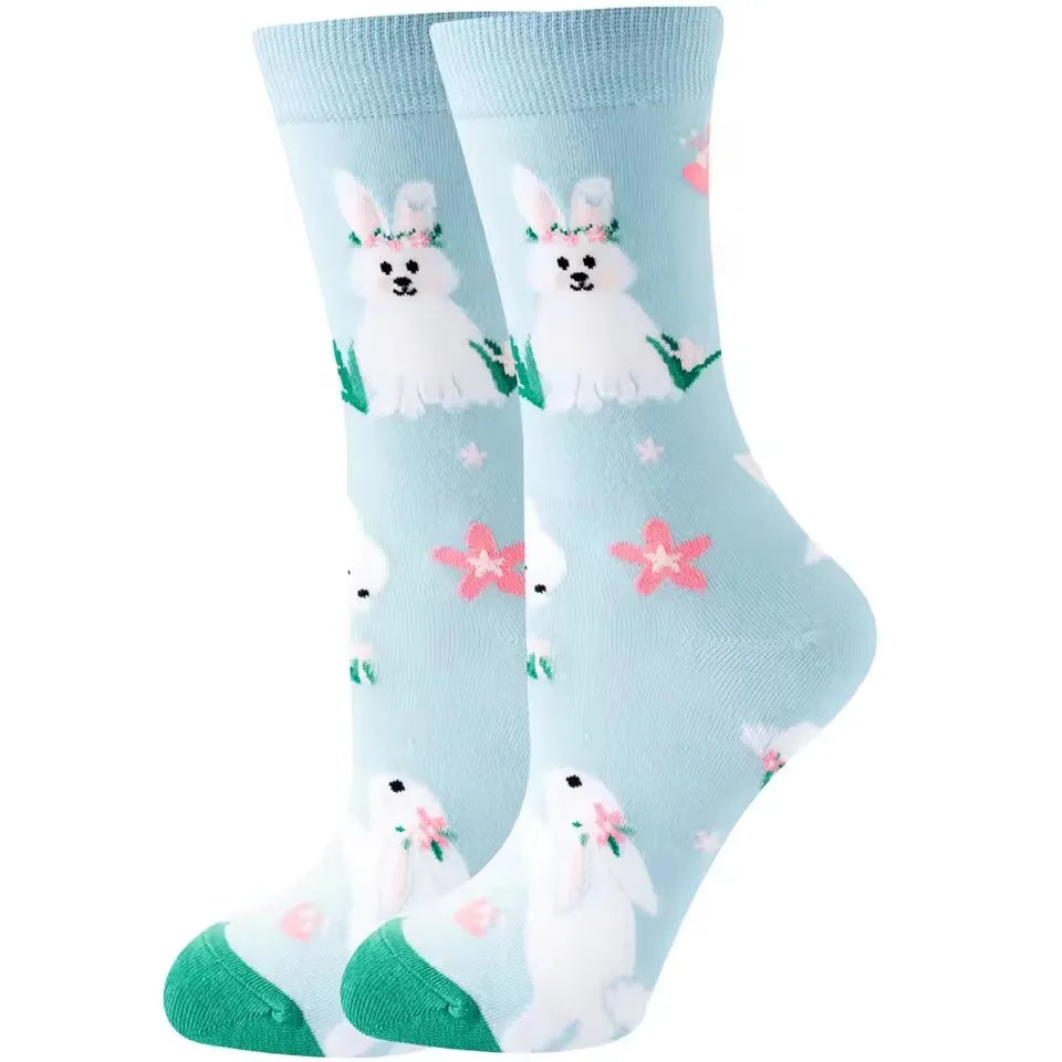 Fashion Colorful Spring Autumn Women's Socks