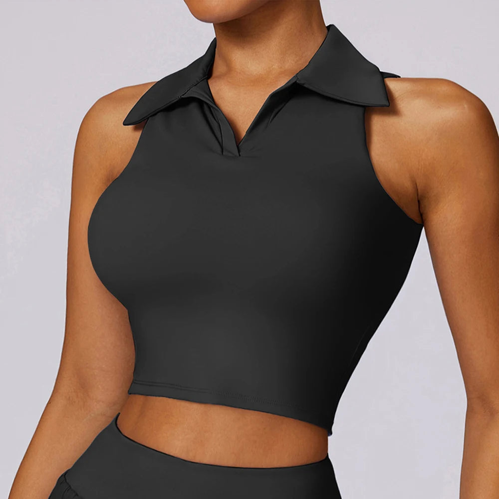 Women Gym Yoga Set Workout Sportswear Fitness Shirts Tracksuit High Waist Skirts Top Suit