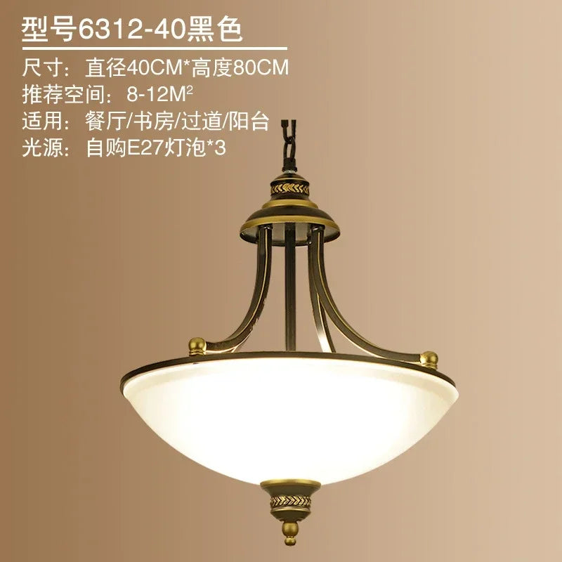 American Home Retro Lamp Ceiling Chandelier