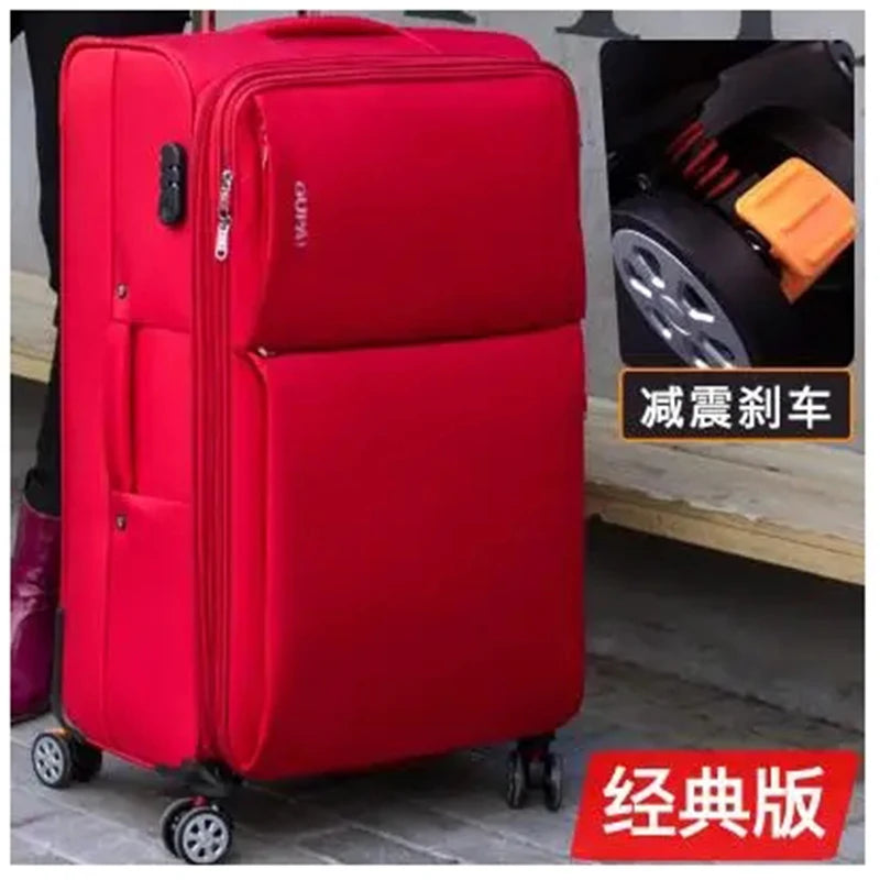 Travel Suitcases 20/22/24 Inch Rolling Luggage Unisex Business Waterproof Travel Bag Luggage Trolley