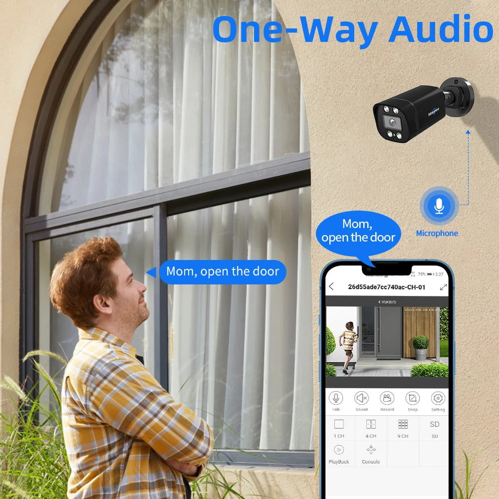 Hiseeu 4CH 8CH 5MP AHD CCTV Camera System Kit Home Waterproof Surveillance Bullet Analog Cameras for DVR Guard Live