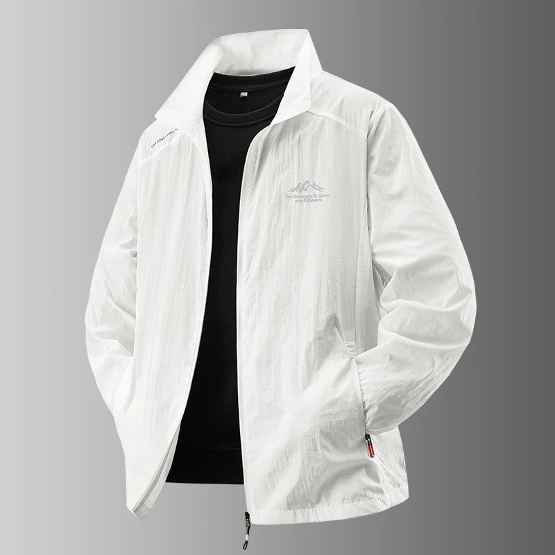 Men's Summer Ice Silk Ultra-Light Thin Jacket Breathable