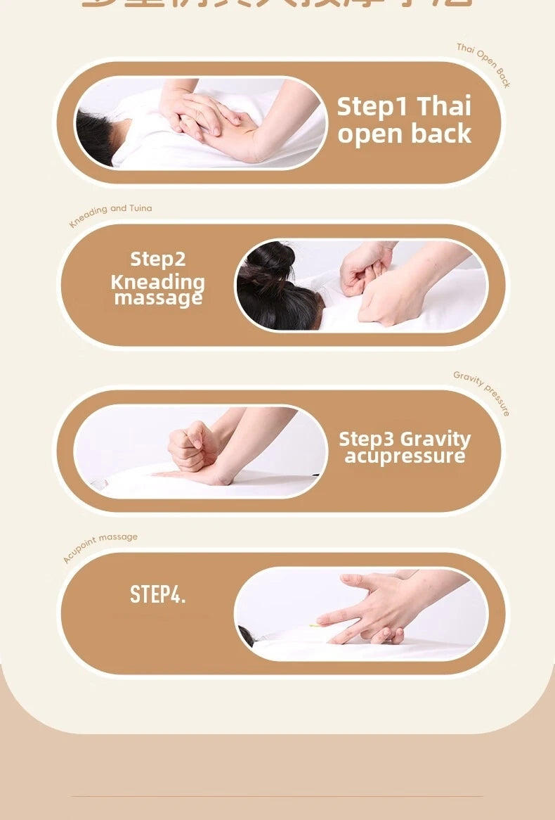 Upgrade Electric Full Body Massage Chair Neck Back Waist Leg Vibration Kneading Shiatsu Cushion Seat Relaxation Trapezius Massag