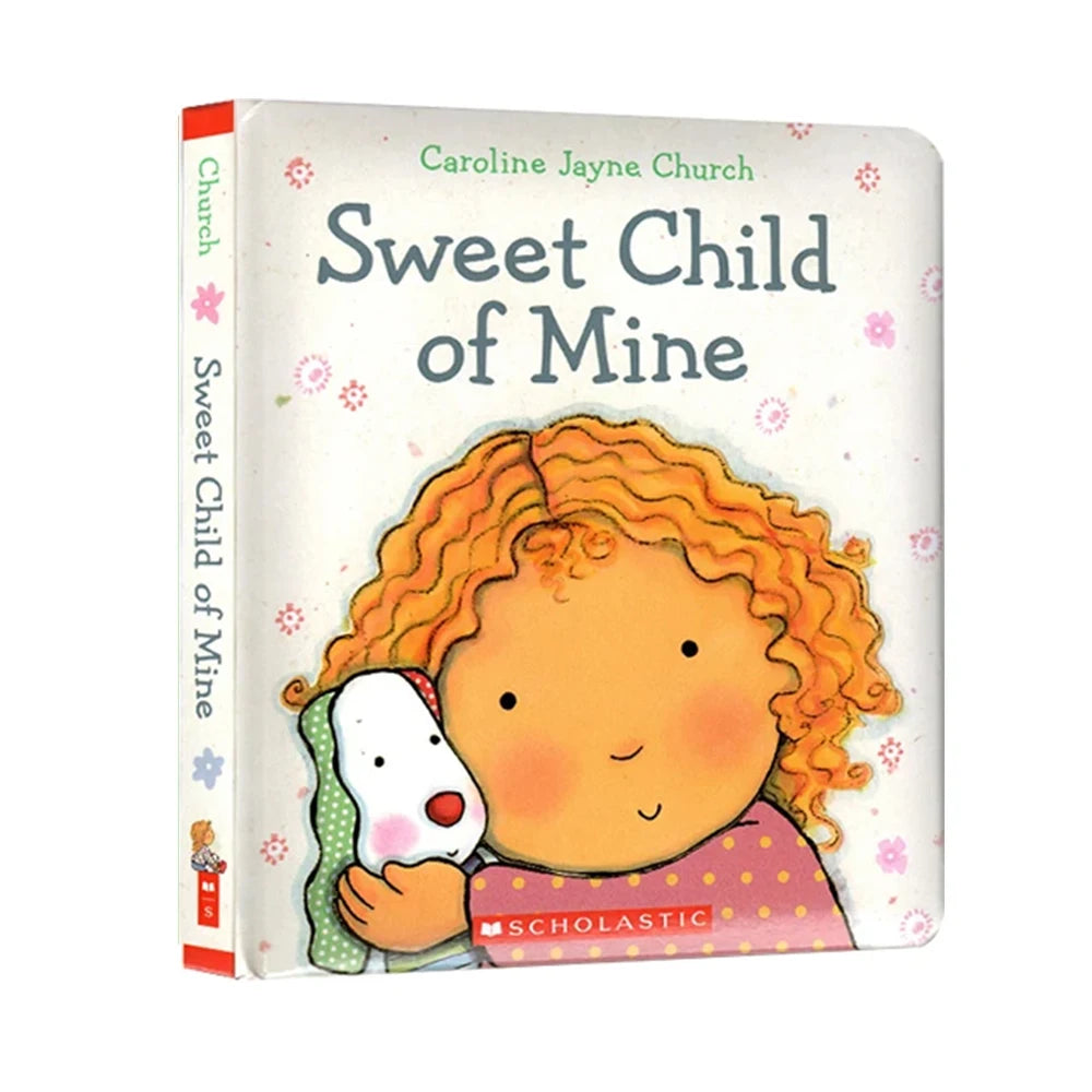 Kids English Picture Cardboard Book Emotions & Feelings Enlightenment Leaning Bedtime Story for Children