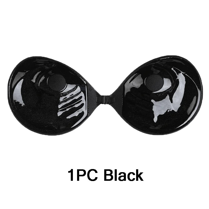 2/1pcs Women Self Adhesive Lift Up Bra Invisible Cover Bra Silicone Pad Strapless Breast