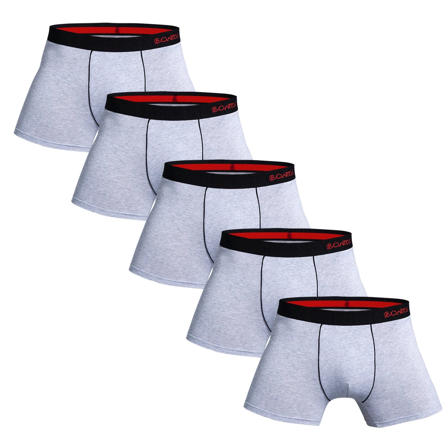 5pcs Pack Men Cotton Underwear Boxers