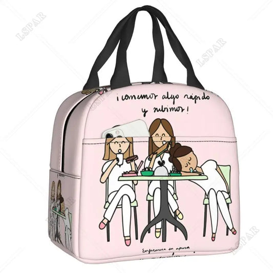 Thermal Insulated Women Lunch Bag