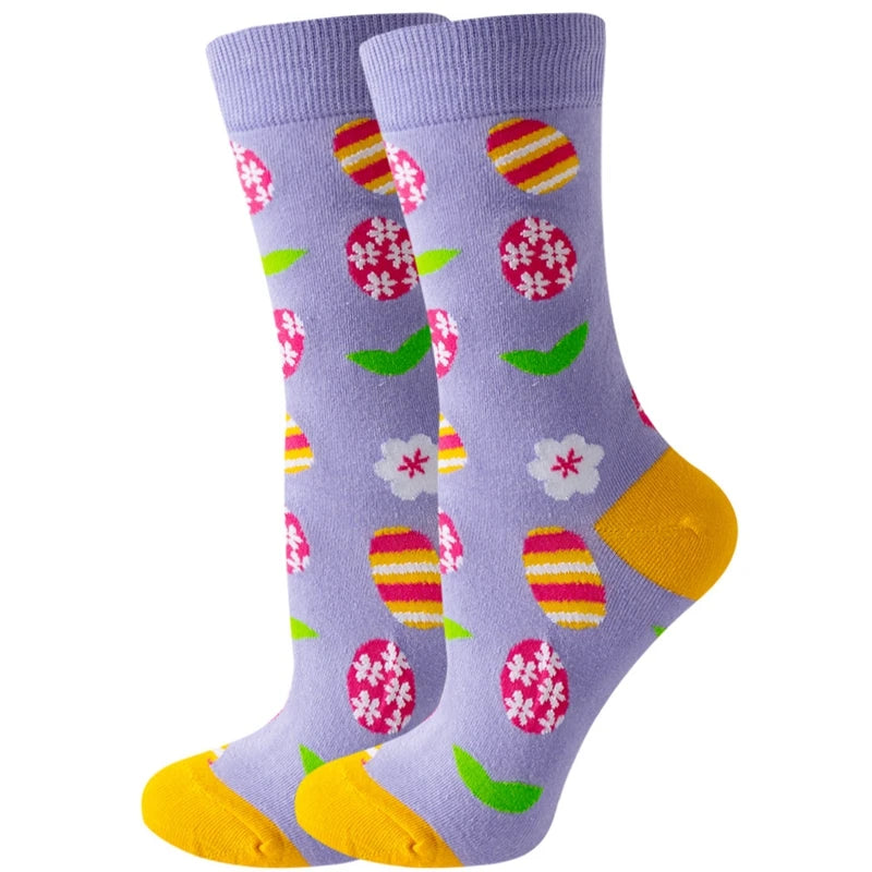 Fashion Colorful Spring Autumn Women's Socks