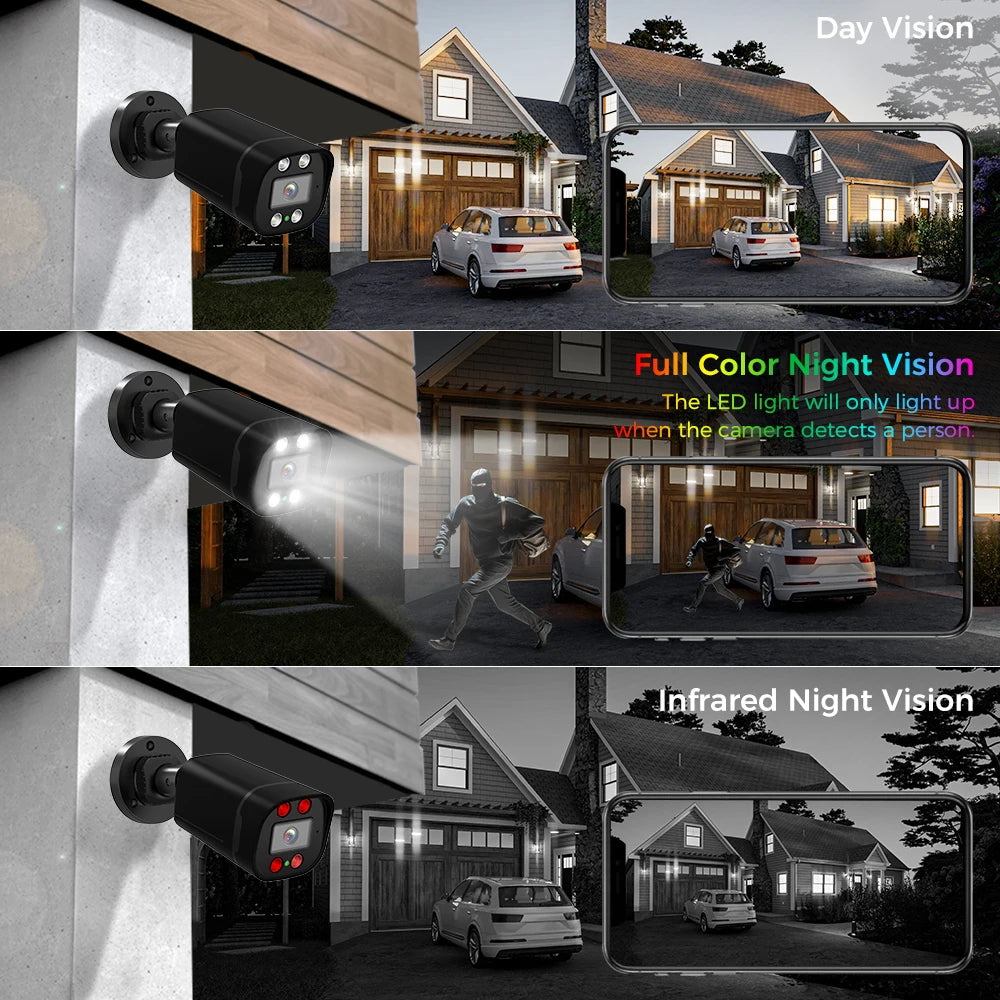 Hiseeu 4CH 8CH 5MP AHD CCTV Camera System Kit Home Waterproof Surveillance Bullet Analog Cameras for DVR Guard Live