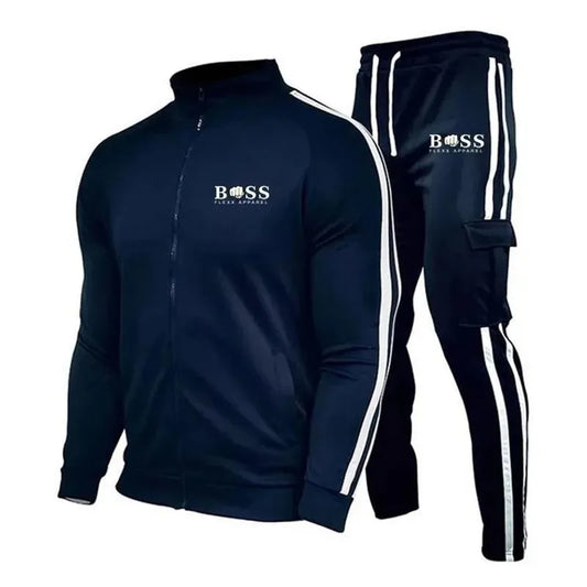Men's Sport Casual Sweatshirt & Pant two-piece set