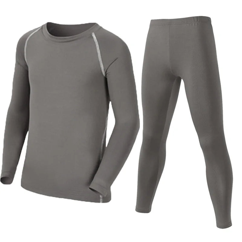 Children Kid Boy Girl Compression Skiing Underwear Set Fitness Ski Snowboarding Sport Running Hiking Exercise Jogging Suit 19