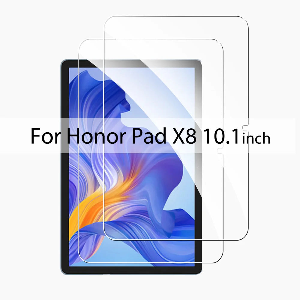 2PCS Tempered Glass Screen Protector for honor pad x9 x8 Pro Lite honor pad x9 9 8 7 6 x6 x7 Tablet Accessories Film