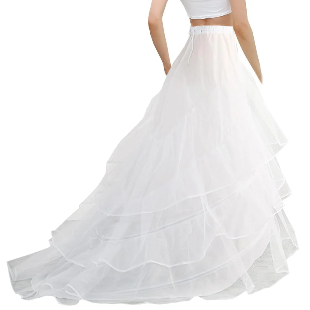 Bridal Wedding Petticoat Underskirt Ball Gown Crinoline Slip Underskirt Petticoats
