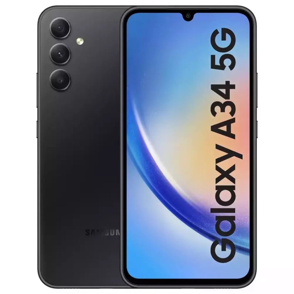 Samsung Galaxy A34 5G A346B A346E Original 6.6" AMOLED 4/6/8GB RAM 128/256GB Octa Core Exynos NFC Unlocked Cell Phone