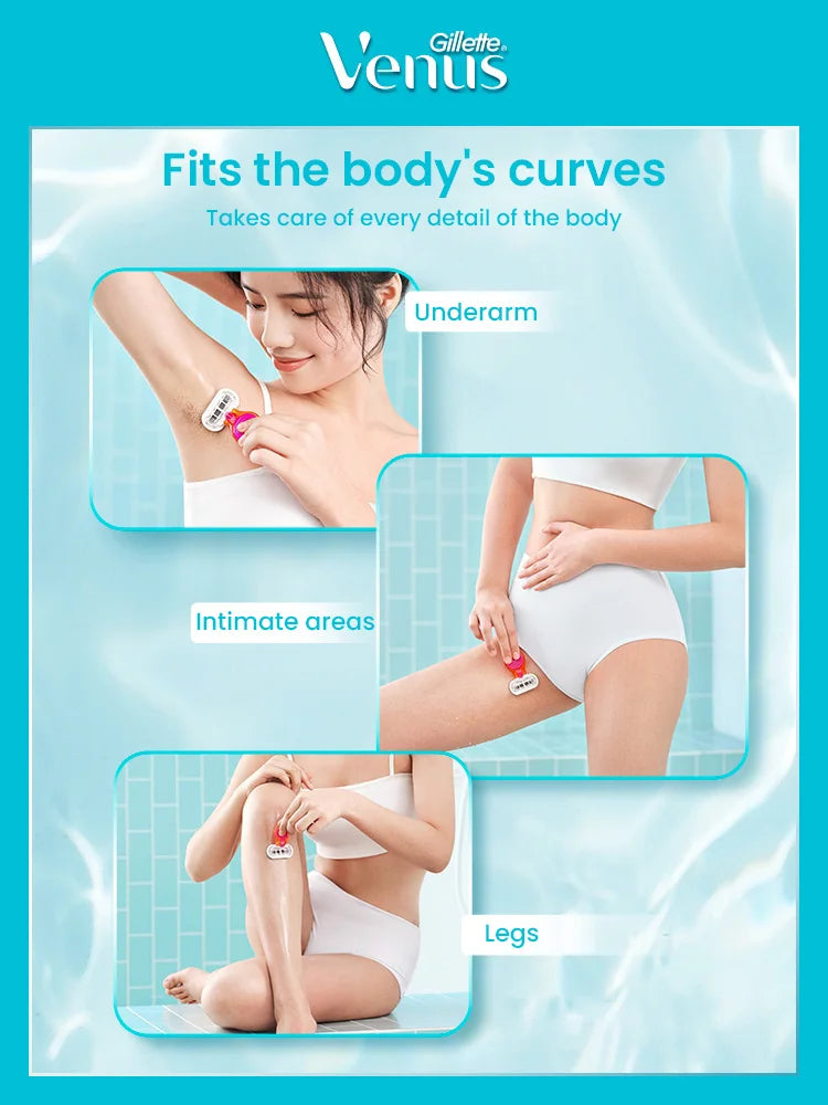 Gillette Venus Women‘s Razor Hair Removal Knife for Women Multiple Specifications to Choose