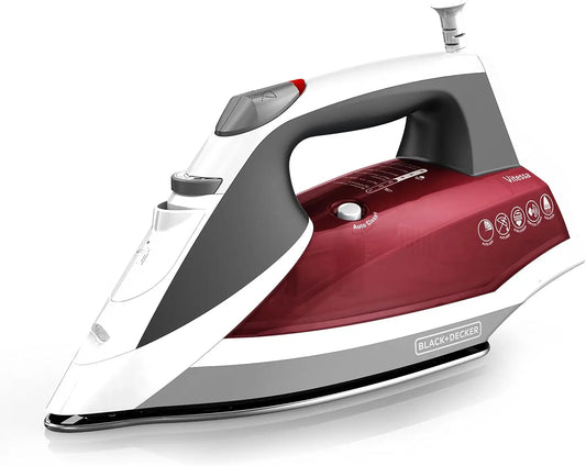 Advanced Steam Iron with Powerful Steam & Auto-Off, Perfect for Wrinkles-Free Clothes