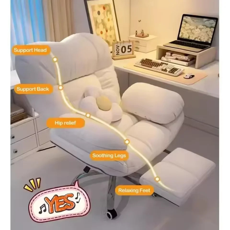 Gaming Chair Recliner- Home Office Desk Chair with Lift, Comfortable Armchair for Living Room & Bedroom