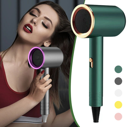 Professional High-Speed Hair Dryer 800W High-Power Negative Ion Ultra Silent For Home Hair Salons