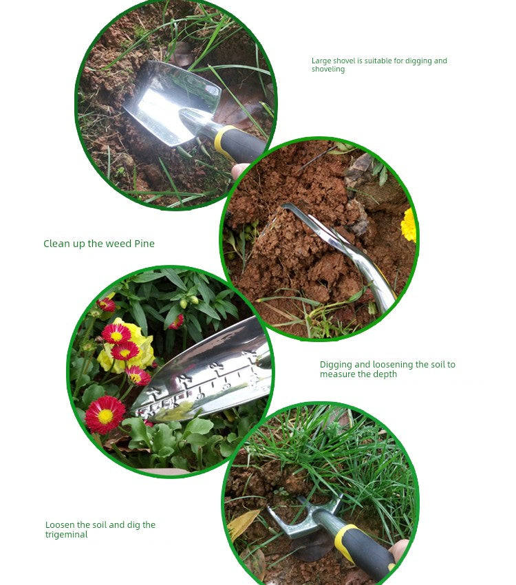 For Home Flower Planting Pot Fork Pruning Shear Gardening Tools