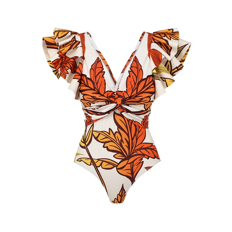 Women Swimwear 2PC Cover-up Swimsuit
