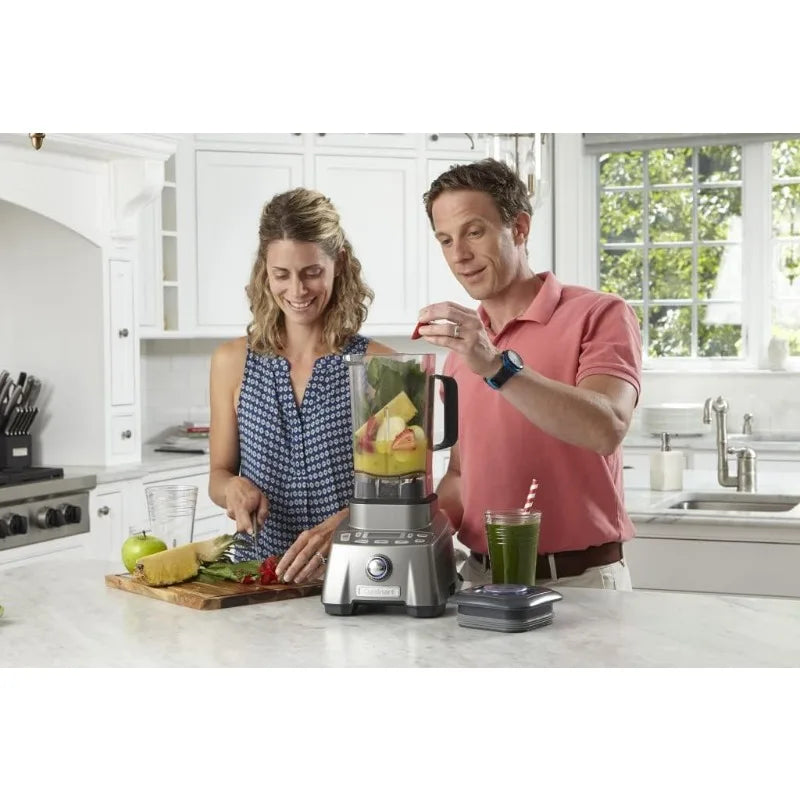 Cuisinart Blender for-Shakes, Smoothies & More, 3.5 Peak Hurricane Pro Blender, Gunmetal