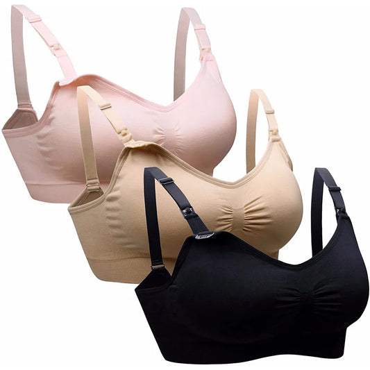 Breastfeeding  Maternity Nursing Bra for Feeding Nursing Wirefree Breathable Bra