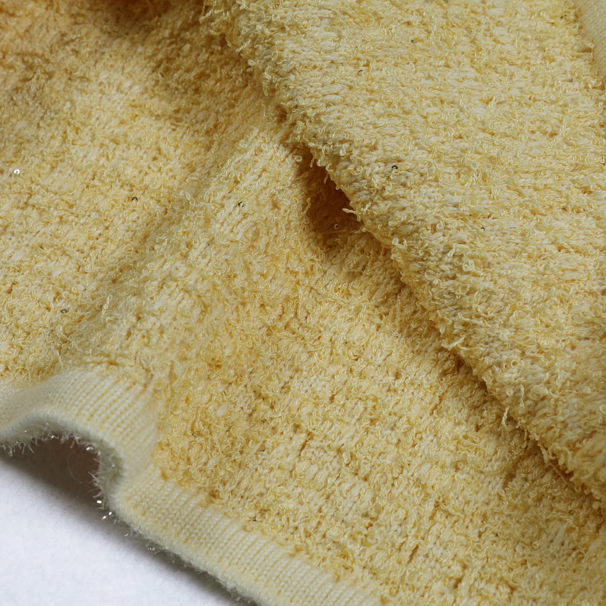 Women Autumn Knitted Rhinestone Button Round Neck Long Sleeved Thick Fish Tail Slim Fit Dress