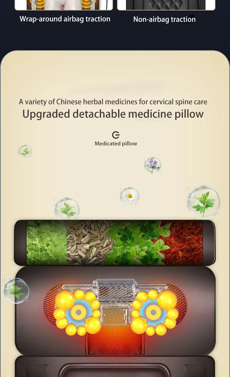 JINKAIRUI Full Body Electric Massage Mattress Multi-function Shoulder/Neck/Waist/Back Kneading Vibration Massage Pad with Heating