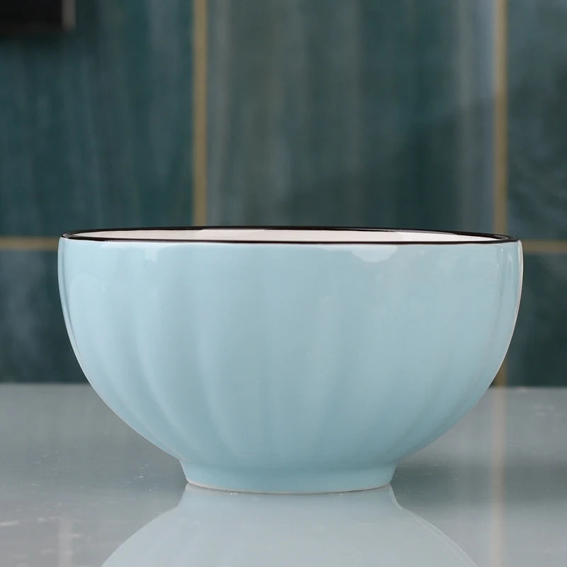 Large Size Cerc Bowl Set Creative Bowl Plate Combination Microwave Se Home Use Single 4 Pieces New 202 Dining Utensils