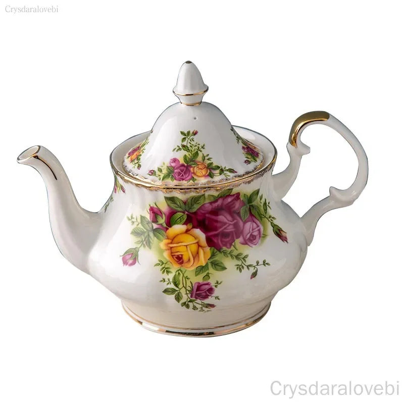 English Bone China Coffee cup Afternoon Tea cup Old Town Rose European Coffee Cup Plate Wedding Birthday Gift