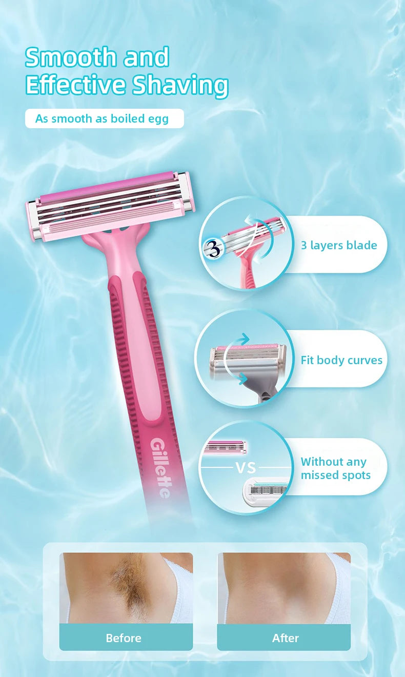 Gillette Venus Women‘s Razor Hair Removal Knife for Women Multiple Specifications to Choose