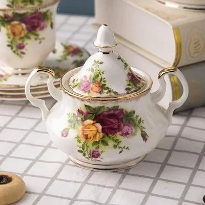 English Bone China Coffee cup Afternoon Tea cup Old Town Rose European Coffee Cup Plate Wedding Birthday Gift