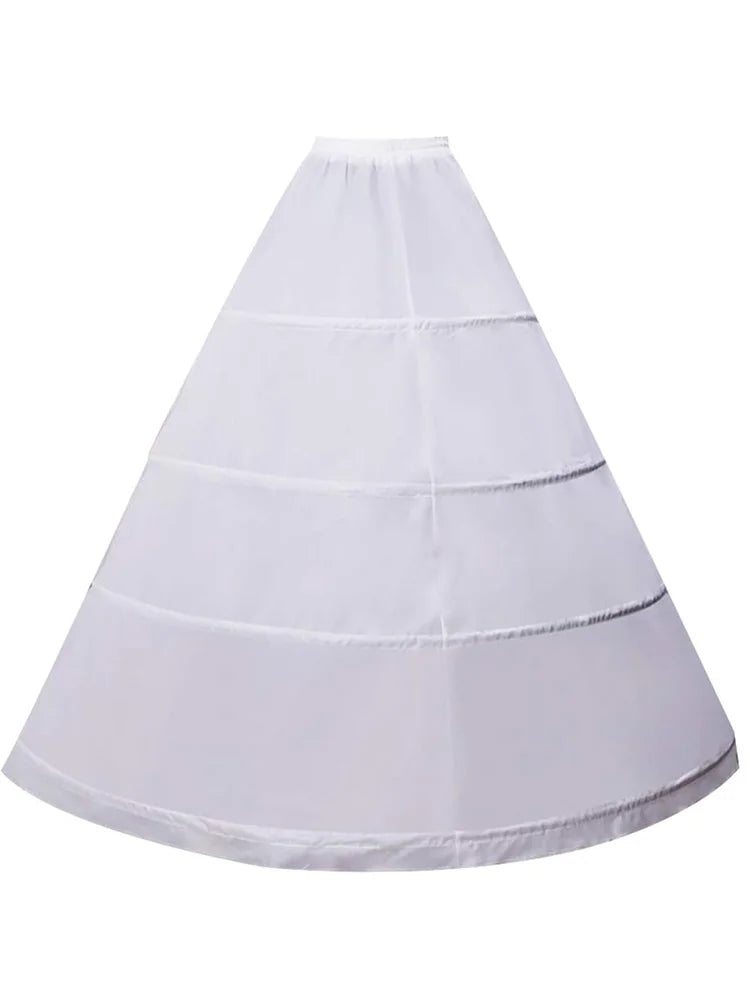 Bridal Wedding Petticoat Underskirt Ball Gown Crinoline Slip Underskirt Petticoats