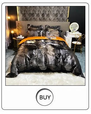 Luxury Three-line Embroidery Solid Color 1000TC Egyptian Cotton Bedding Set Duvet Cover Bed Sheet/Fitted Sheet Pillowcases 4Pcs