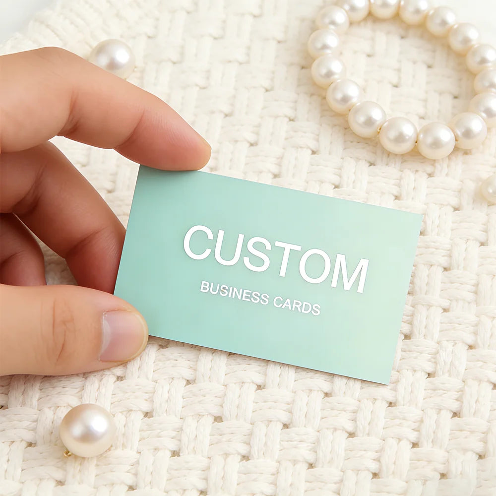 200pcs, Custom Business Cards/Cards, Business Cards, Desktop Business Cards, Thank You Cards, Business Cards, Waterproof Surface