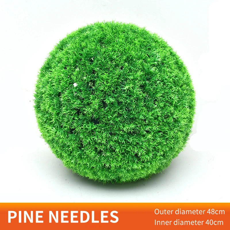 Artificial Plant Green Grass Ball Plant Decoration