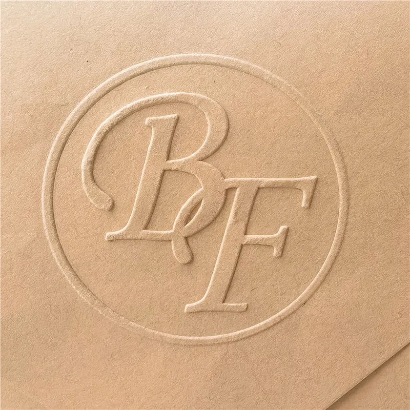 Custom Initials Embosser stamp,Book Embosser Personalized Wedding Embossing Stamp, Address Stamp, Form the Library Embosser